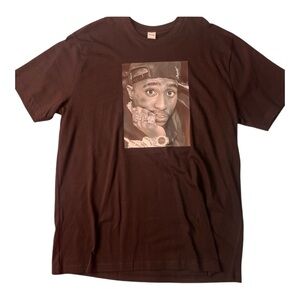 Sz 3xl 2 pac graphic tee black